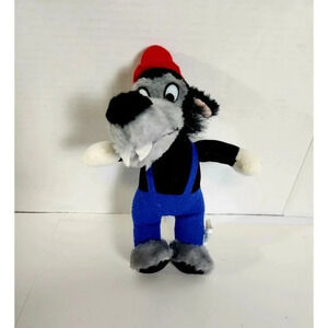 Vintage 1992 Play By Play Stuffed Big Bad Wolf